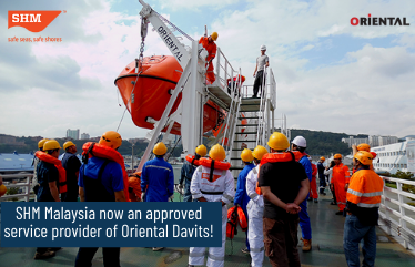 SHM Malaysia now an approved service provider of Oriental Davits!